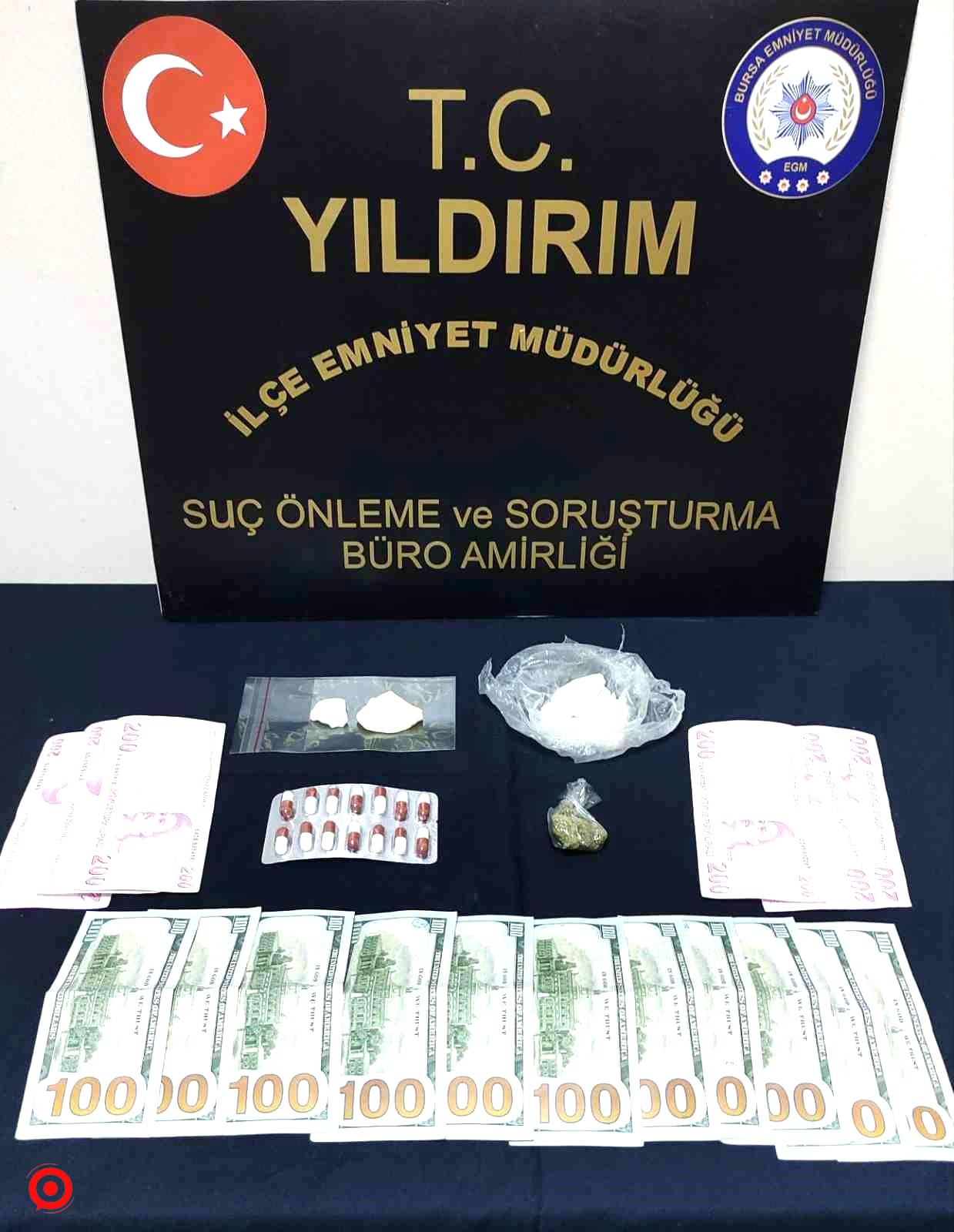 3 gün takip edildi, üzerinde 42,2 gram uyuşturucuyla yakalandı