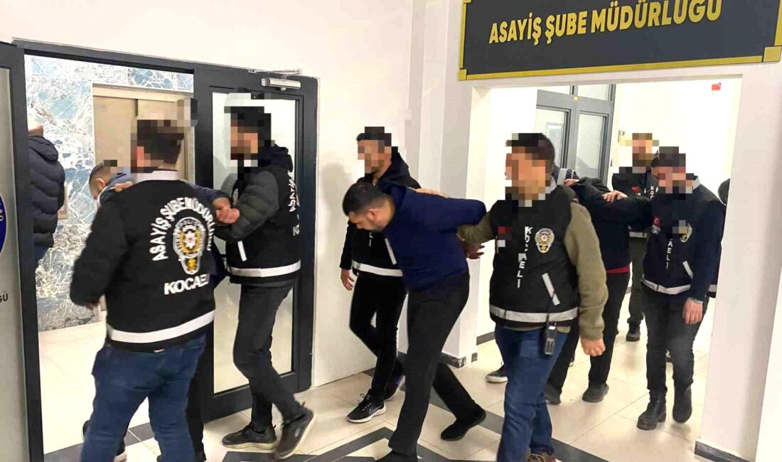 Kocaeli’deki 6 farklı iş