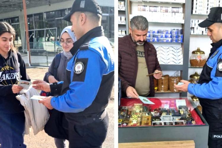 Adıyaman'da, polis ekipleri tarafından