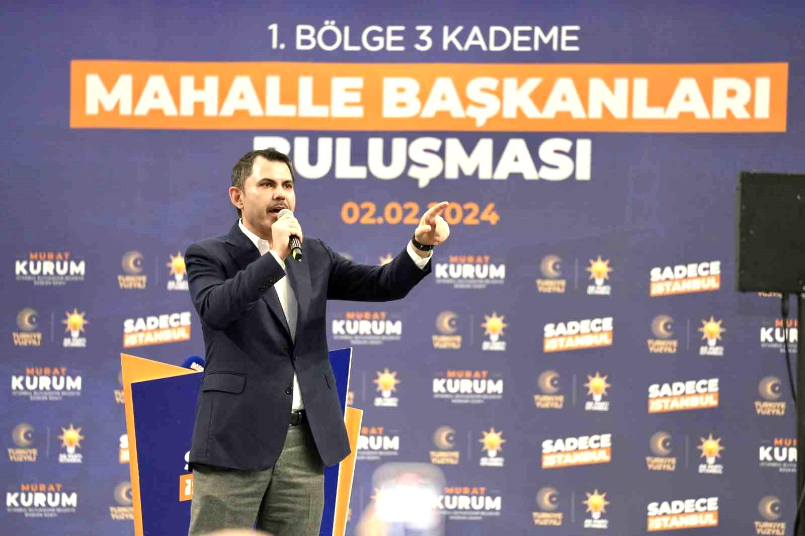 AK Parti İBB Başkan Adayı Murat Kurum: “Bu eller, İstanbul’un kaynaklarını israf etmeyecek”