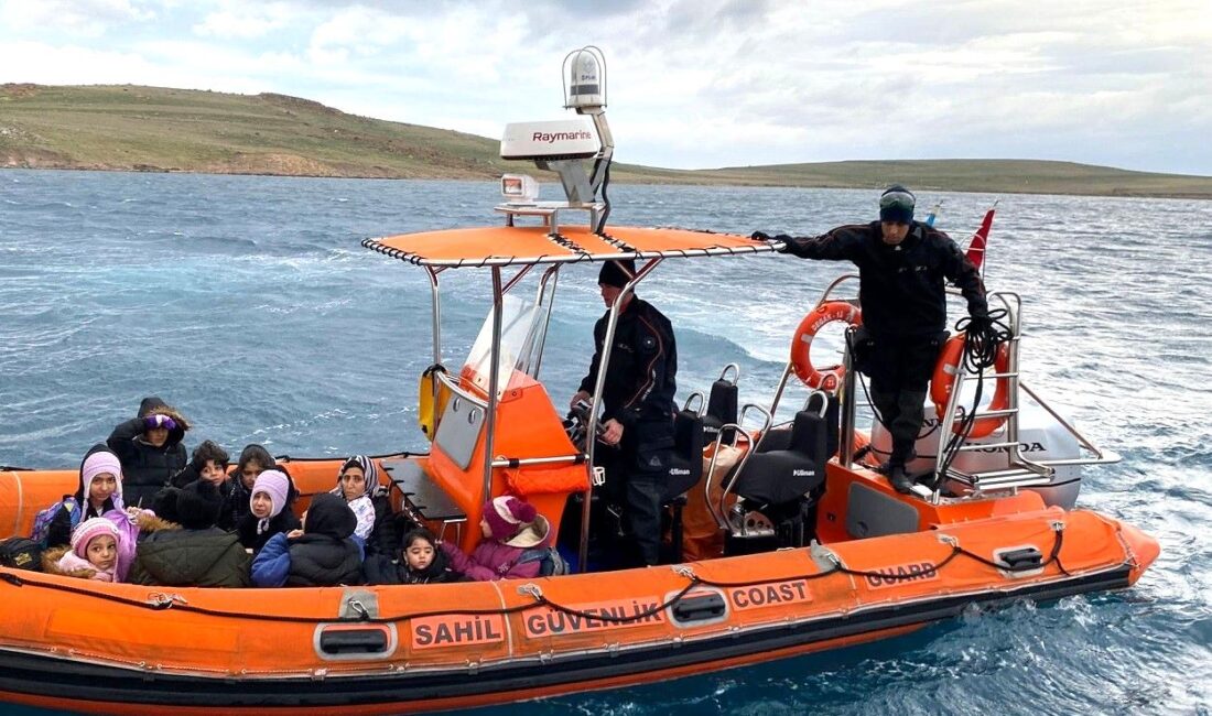 Balıkesir’in Ayvalık ilçesi açıklarında,