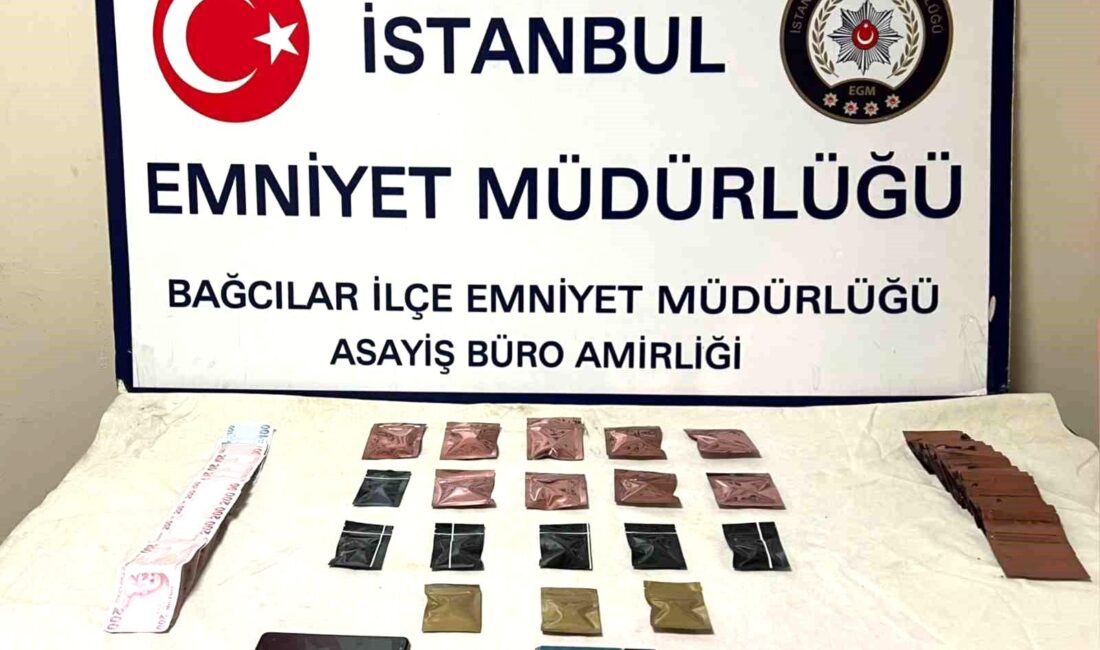 Bağcılar’da uyuşturucu kuryesi ve