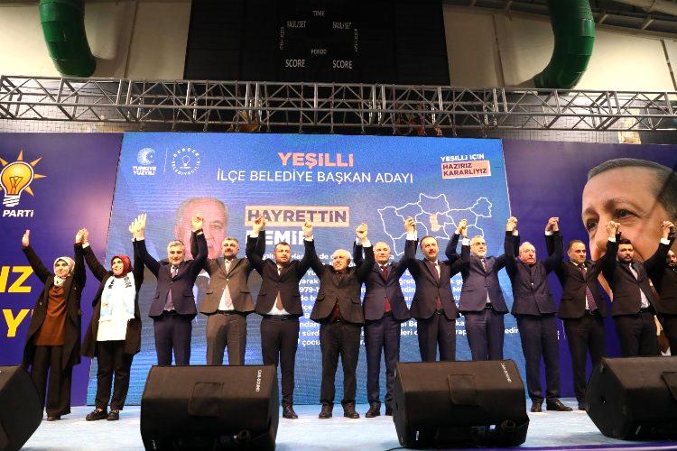 Bakanlar Mardin’de aday tanıtım programına katıldı