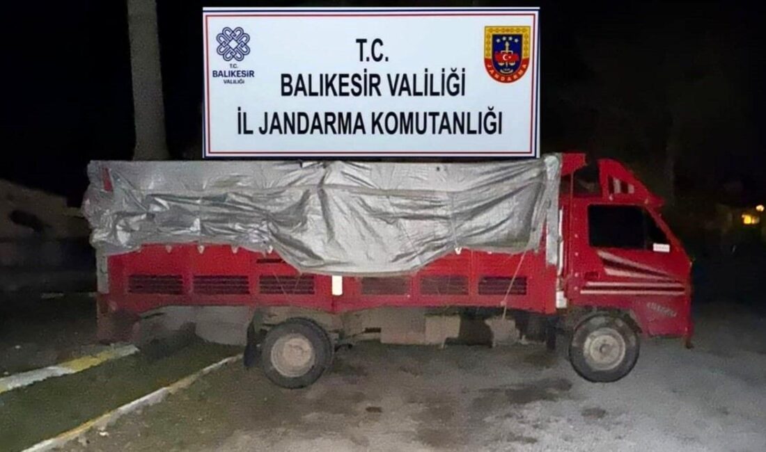 Balıkesir’de jandarma ekiplerinin kırsal