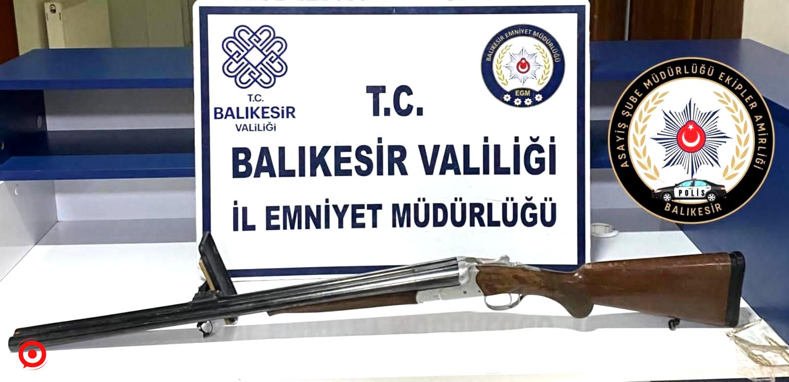 Balıkesir’de asayiş ve uyuşturucu operasyonu: 4 gözaltı