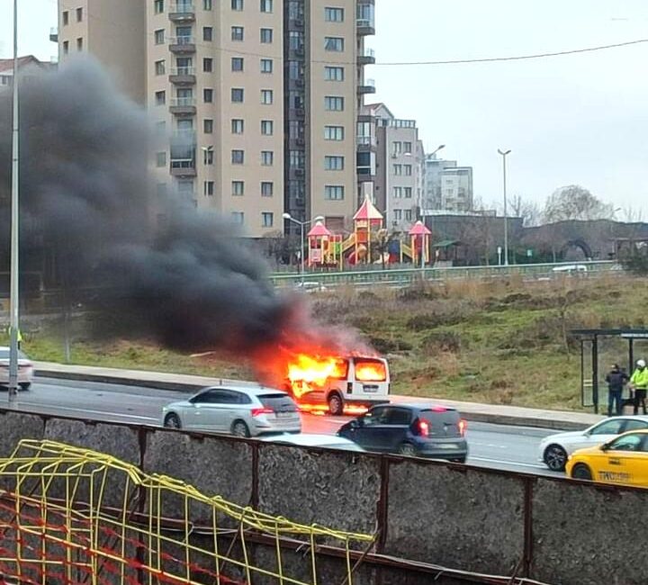 Başakşehir’de seyir halinde olan