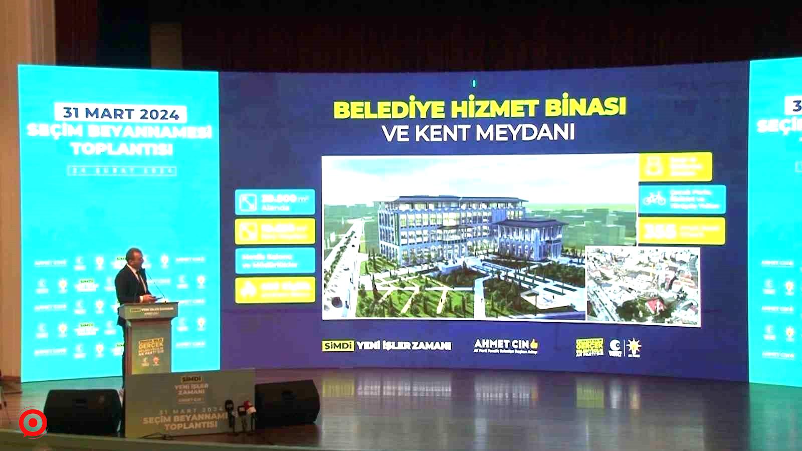 Başkan Ahmet Cin, Pendik için 5 yıllık projeleri tanıttı