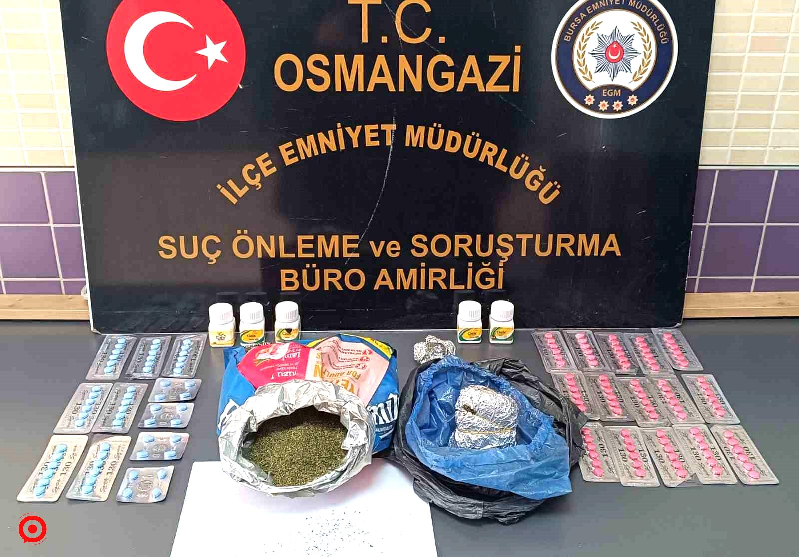 Bursa polisi uyuşturucu tacirlerine göz açtırmıyor