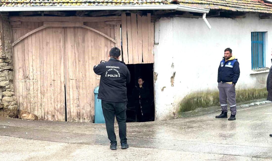 Bursa’da yaşlı çift, sobadan