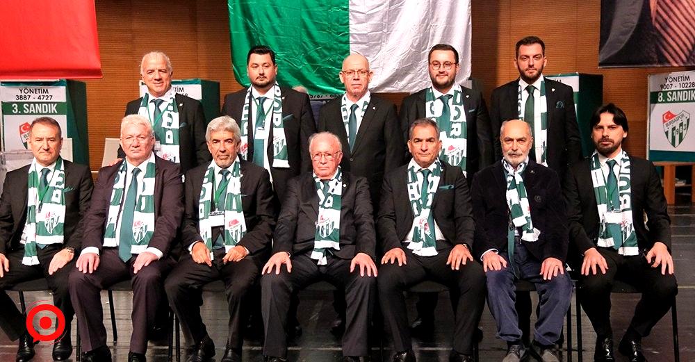 Bursaspor yönetiminde görev dağılımı gerçekleşti