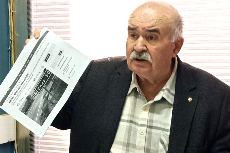 Emekli Öğretmen Gazeteci-Yazar Cavit Deniz,