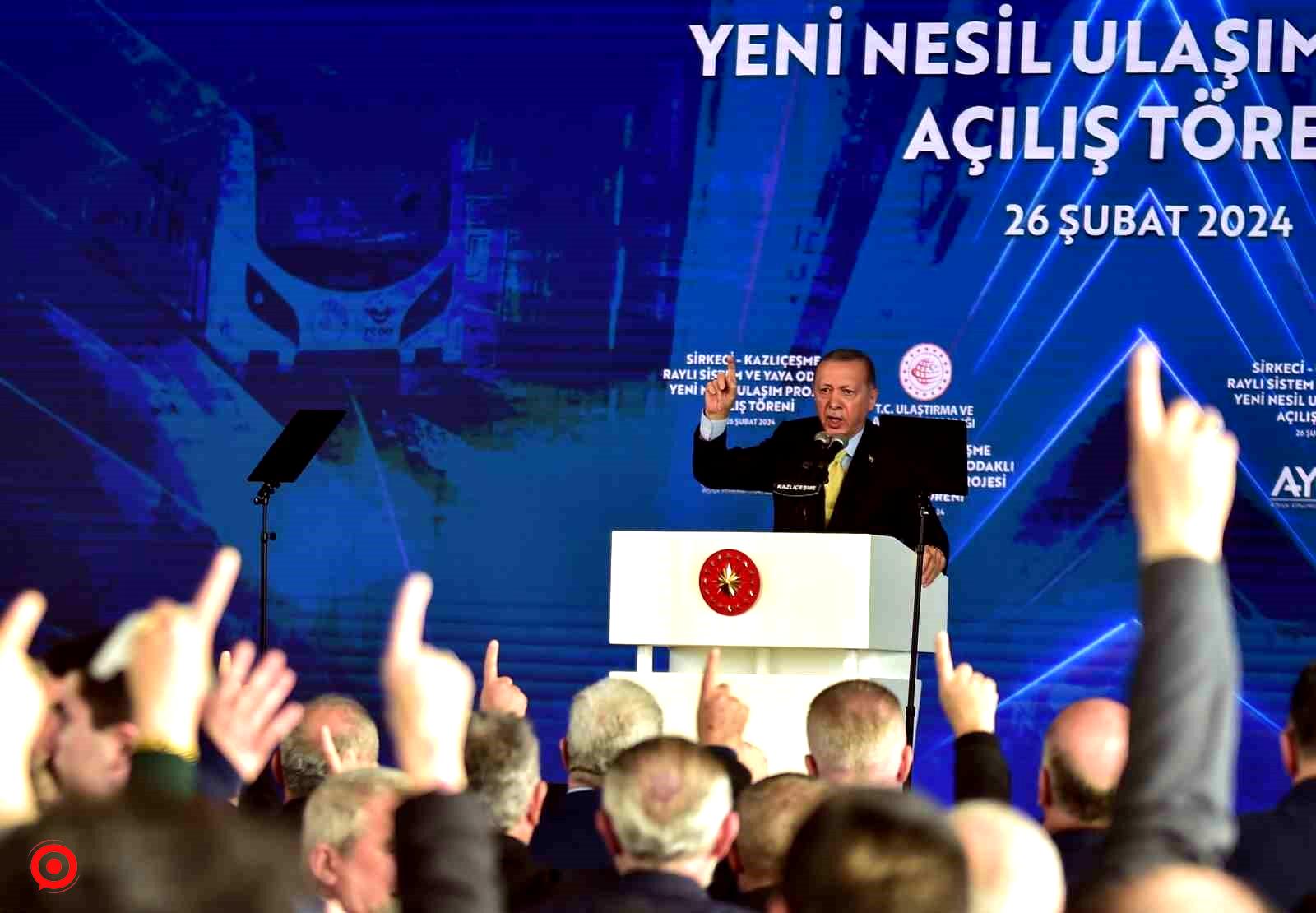 Cumhurbaşkanı Erdoğan: “İstanbul’a nimet olarak bakanlar, ihmalkarlıkları ile şehrin bitkisel hayata girmesine sebep oldu”