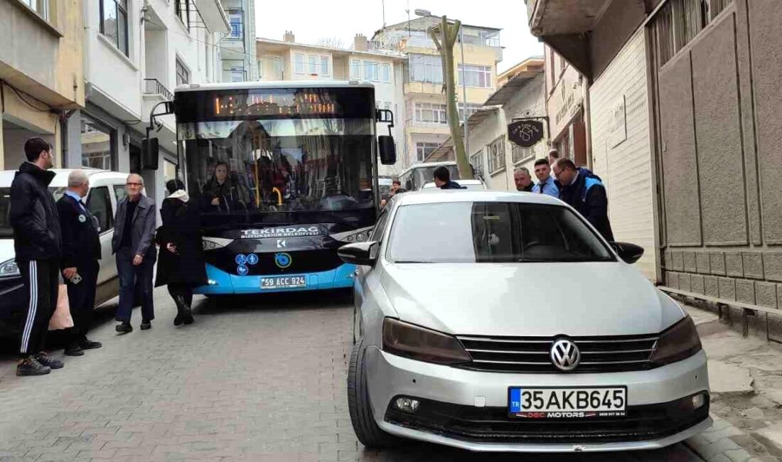 Tekirdağ’ın Süleymanpaşa ilçesinde dar