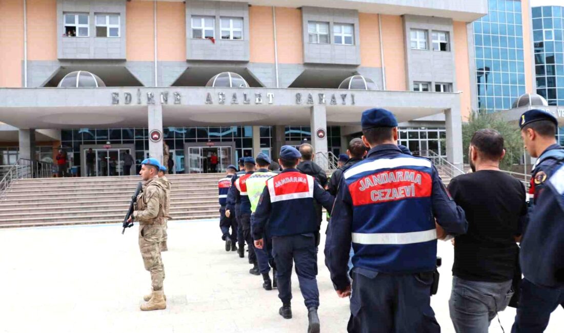 Edirne’de jandarma ekipleri tarafından