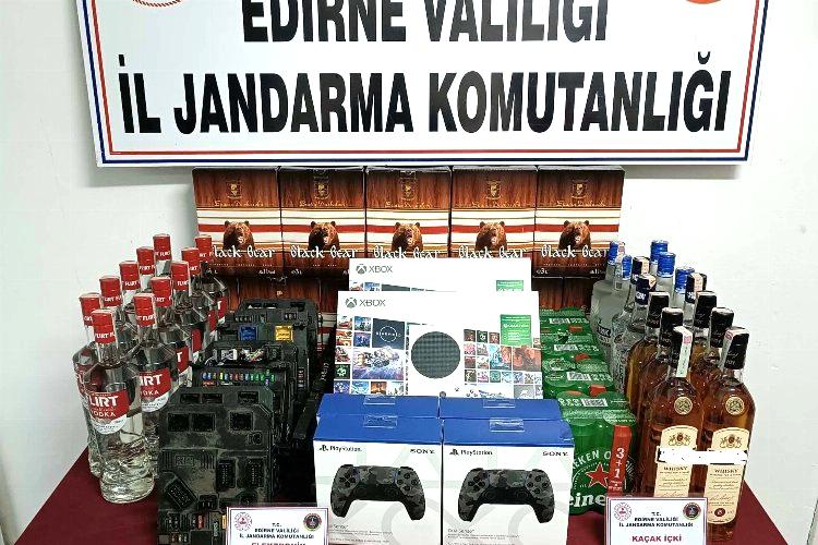 Edirne’de kaçakçılara darbe