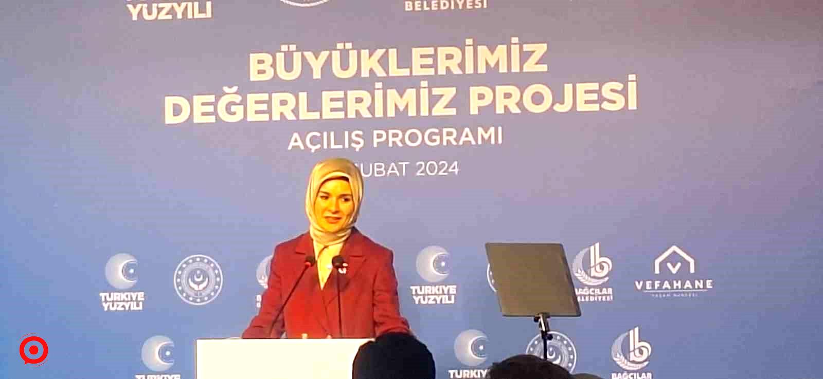 Emine Erdoğan "Büyüklerimiz Değerlerimiz Projesi"nin tanıtımına katıldı