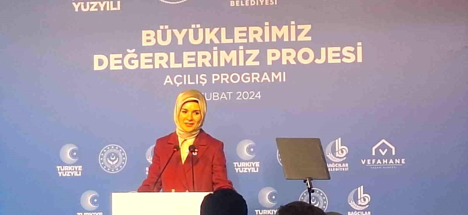 Emine Erdoğan “Büyüklerimiz Değerlerimiz Projesi”nin tanıtımına katıldı