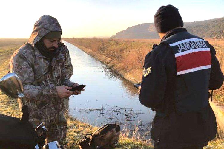 Gala’da jandarmadan avcılara bilgilendirme