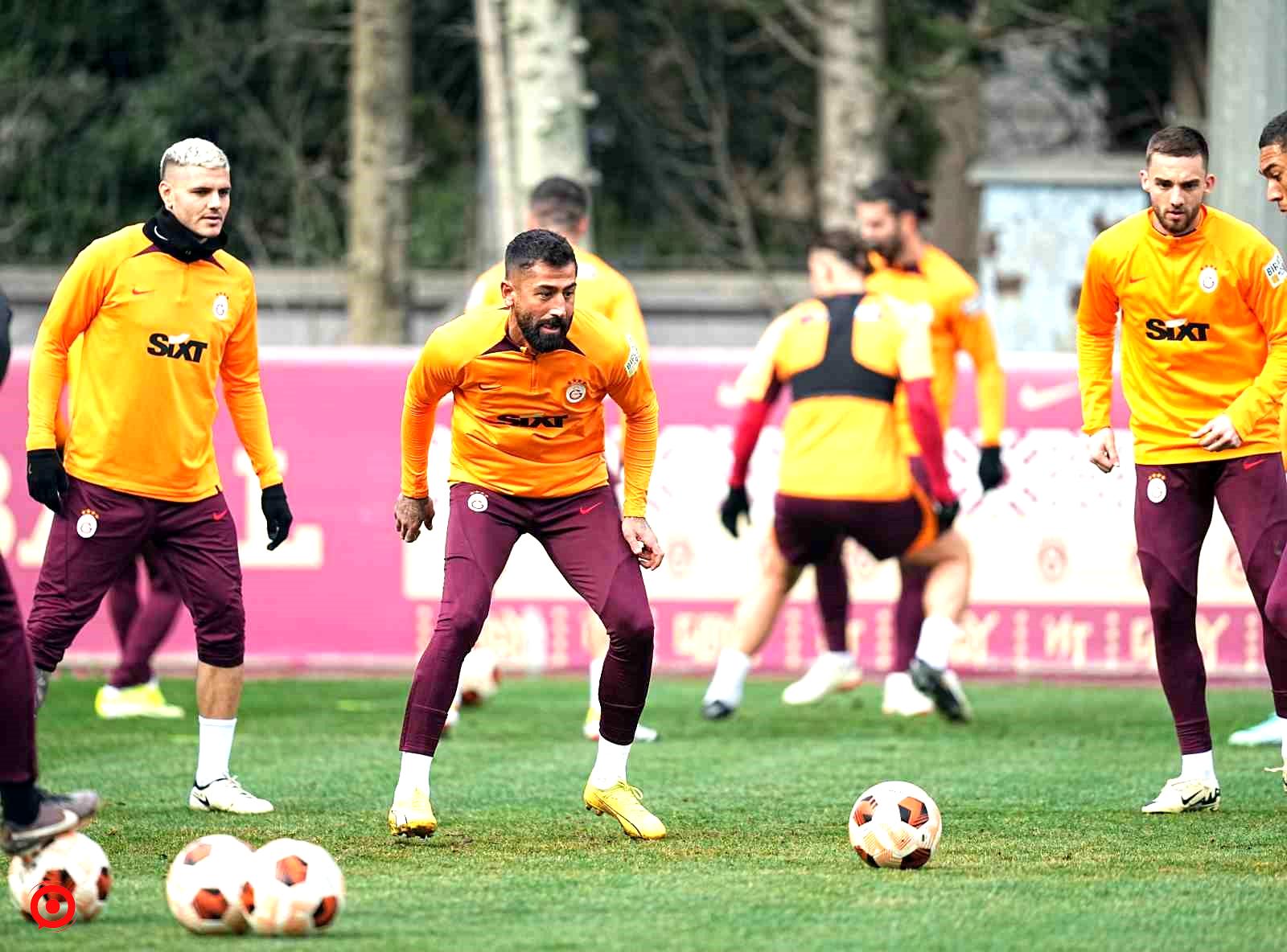 Galatasaray, Sparta Prag maçı hazırlıklarını sürdürdü