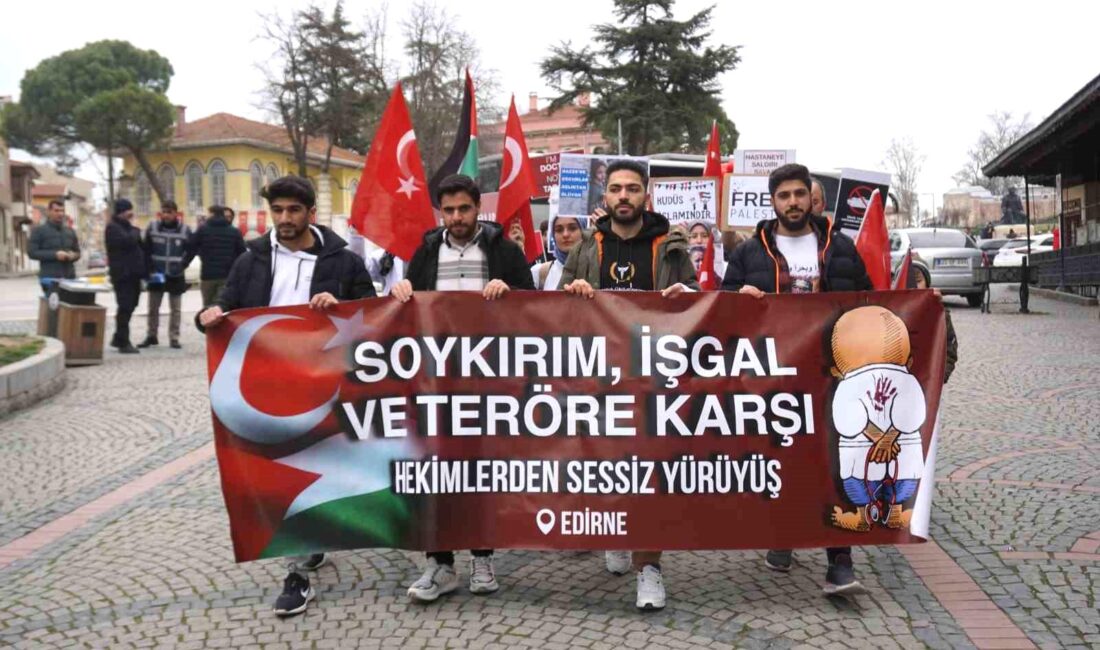 Edirne’de tıp fakültesi öğrencilerinin