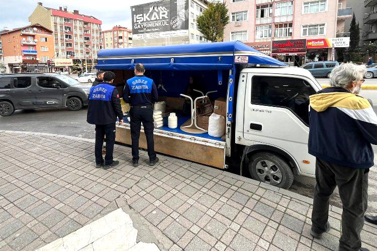 Gebze Zabıtası’ndan ‘seyyar’ denetimi