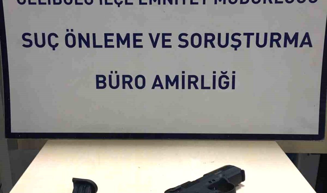 Çanakkale’nin Gelibolu ilçesinde sokakta