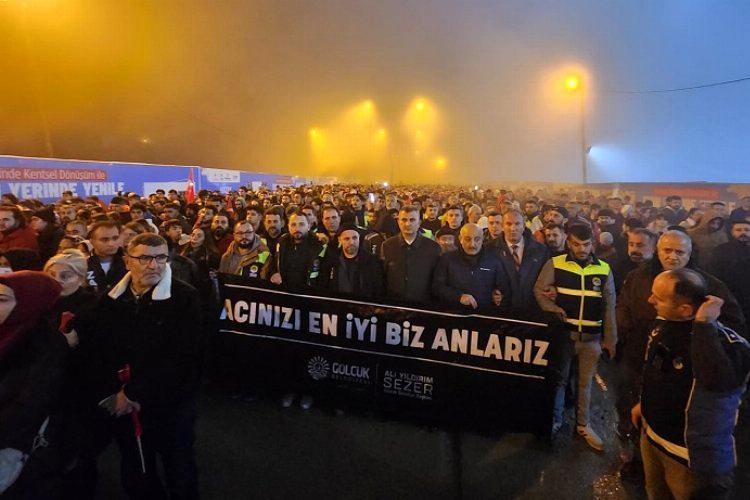 Gölcük’ten Hatay’a dayanışma: “Acınızı en iyi biz anlarız”