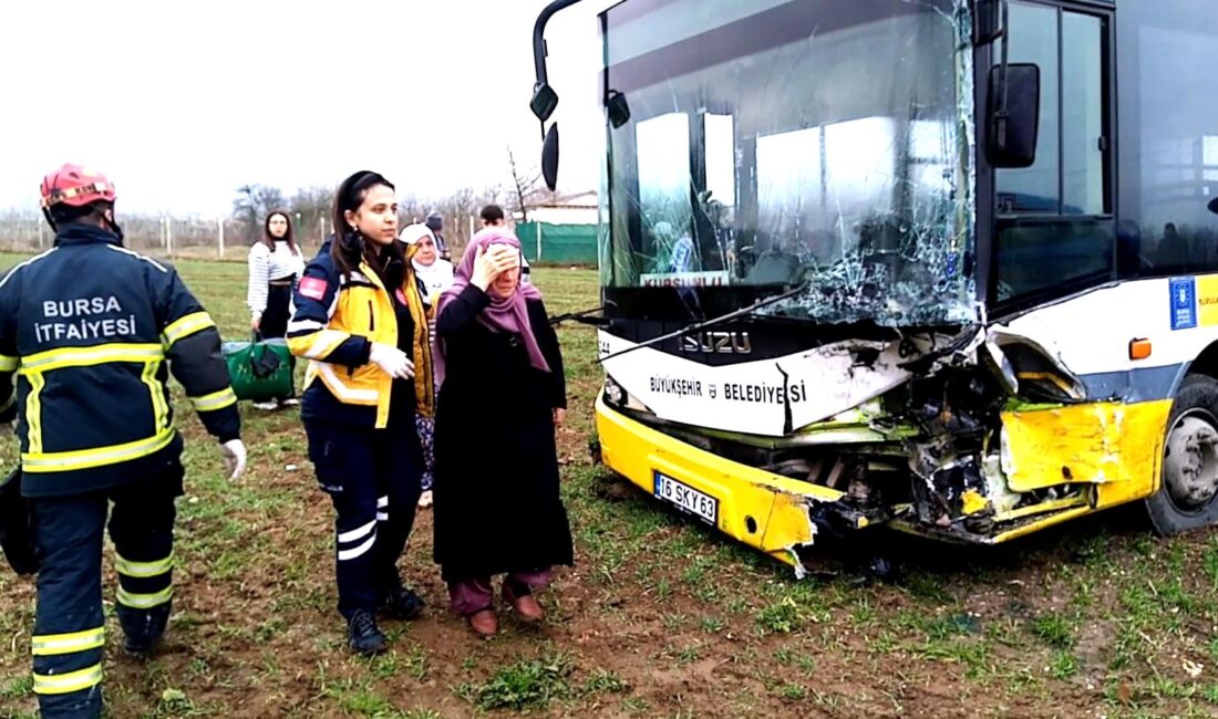 Bursa’nın İnegöl ilçesinde meydana