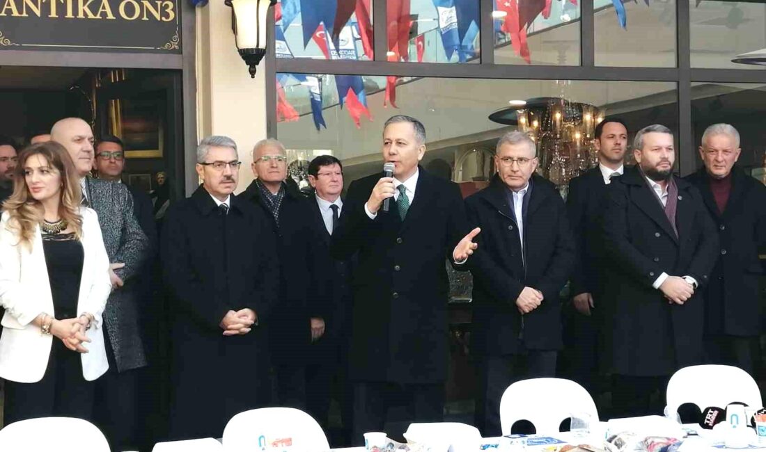 İçişleri Bakanı Ali Yerlikaya,