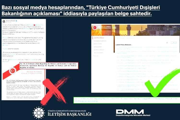 İletişim’den ‘Dışişleri’ açıklaması