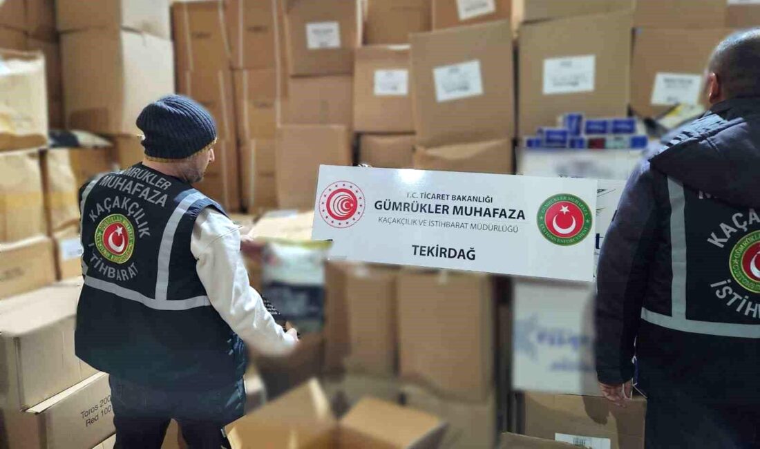 Gümrük Muhafaza Ekiplerinin Tekirdağ’da