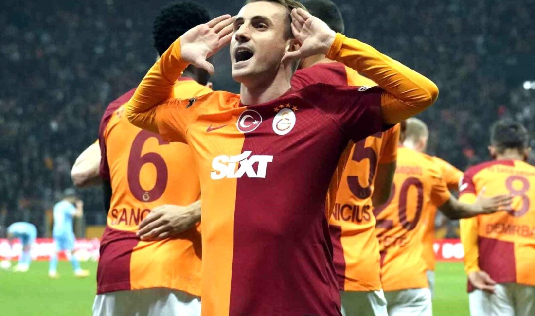 Galatasaraylı futbolcu Kerem Aktürkoğlu,