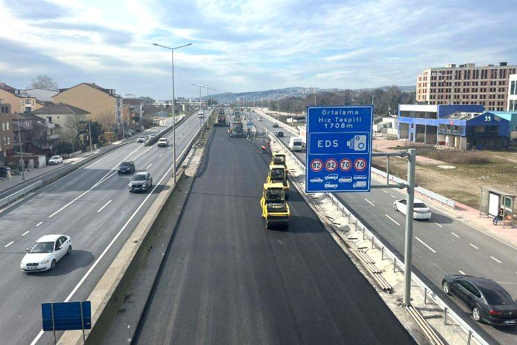 Kocaeli stadyum yolunda İstanbul istikameti trafiğe açıldı