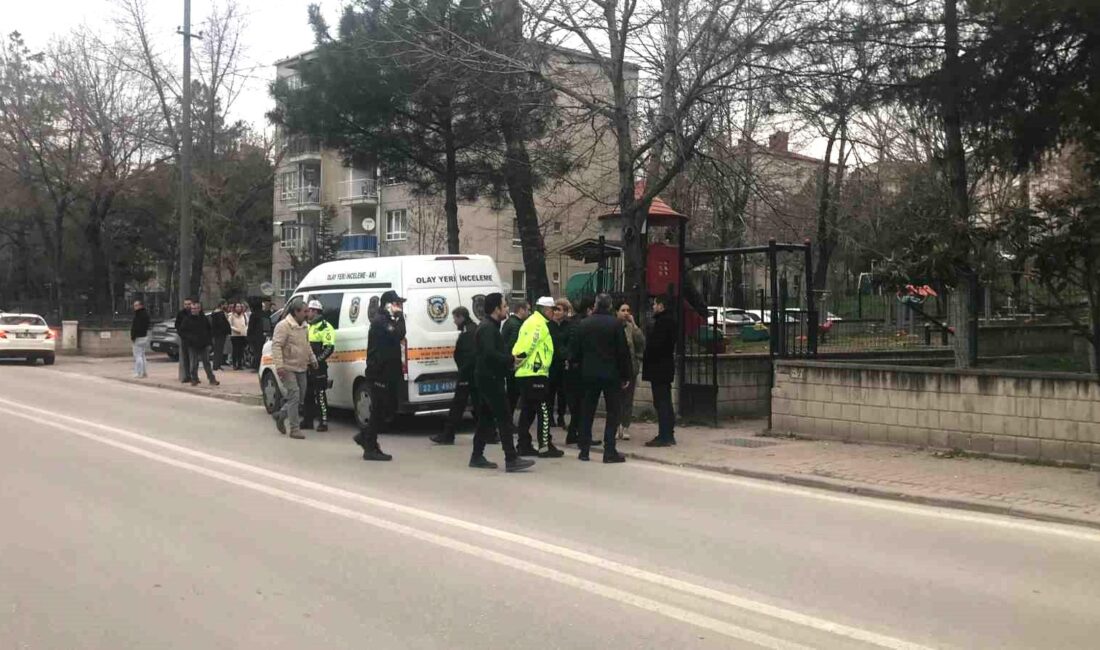 Edirne’de bir komiser, polis