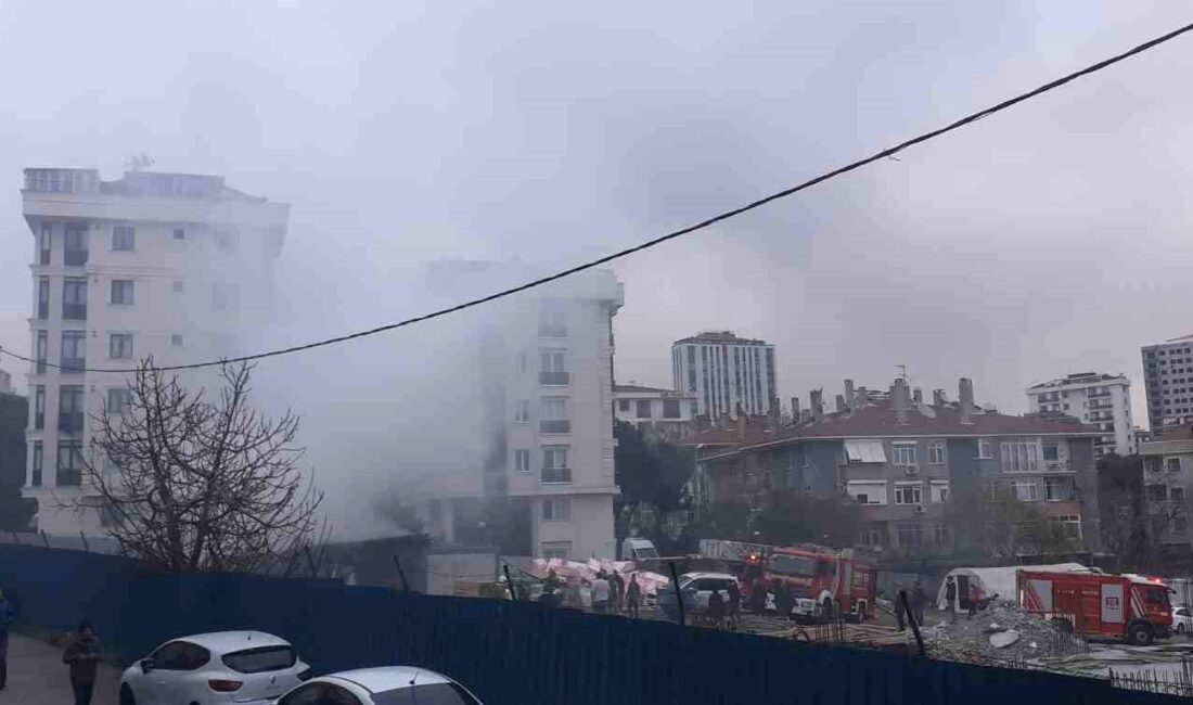 Maltepe’de işçilerin kaldığı konteynırda