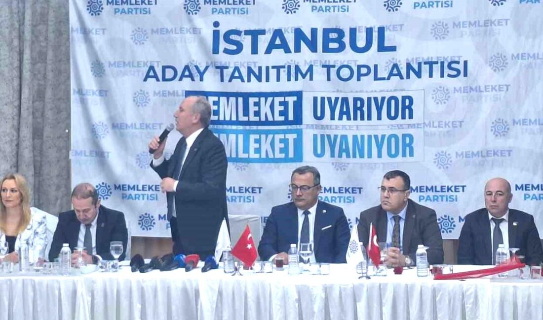 Memleket Partisi’nin İstanbul’da düzenlediği