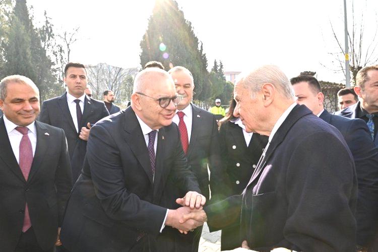 MHP Lideri Bahçeli Manisa’da