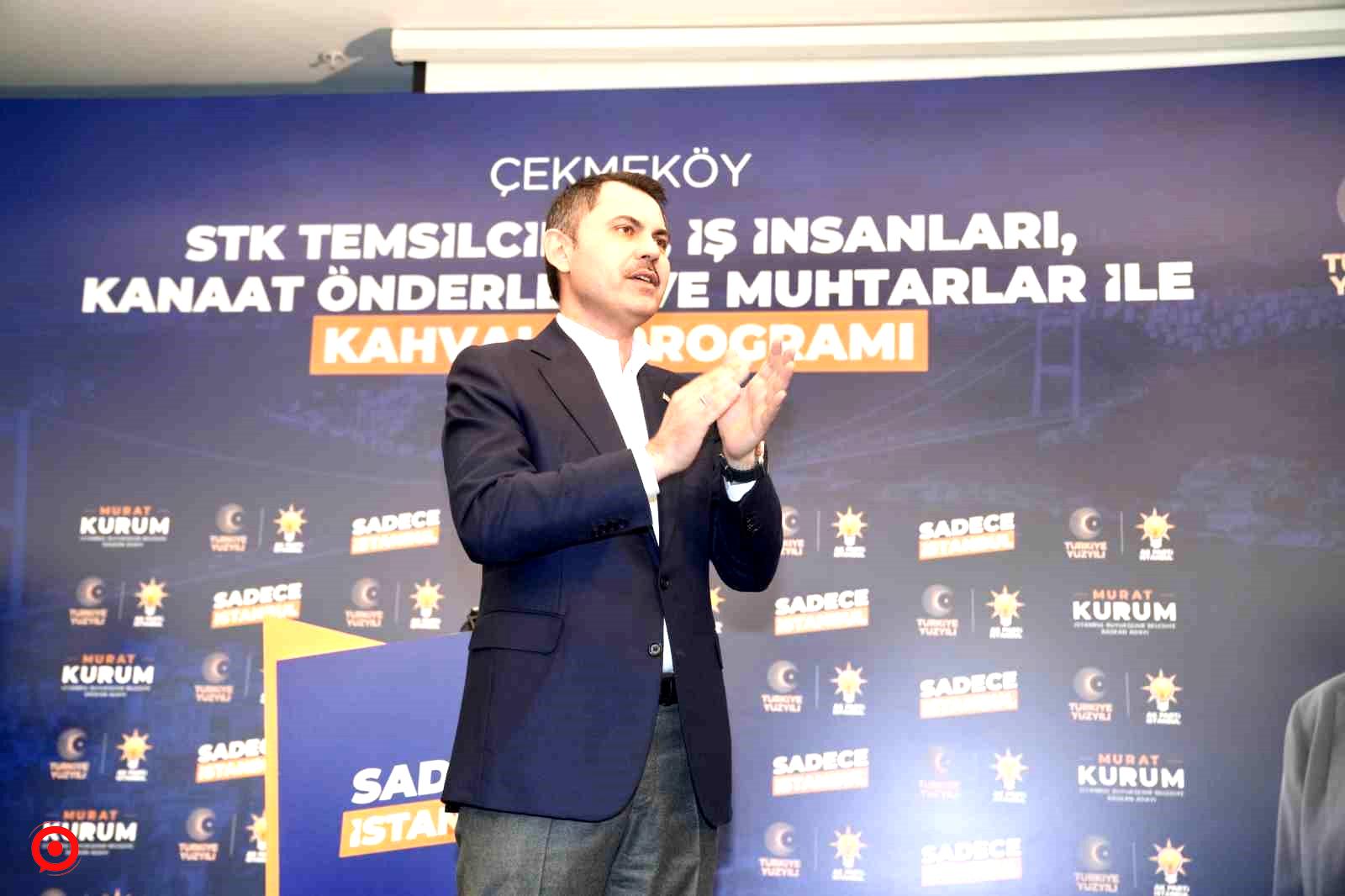 Murat Kurum: “Çekmeköy’ün iki yakasını tamamen birleştirip 12 bin metrekare bir meydan kazandıracağız”