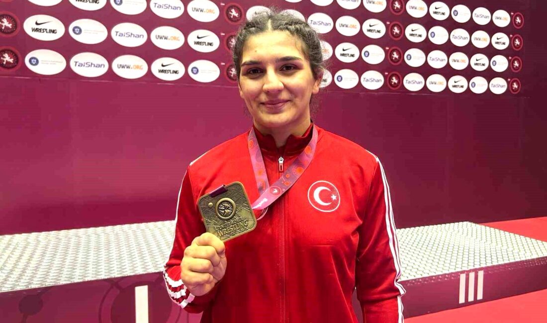 Avrupa Güreş Şampiyonası’nda altın