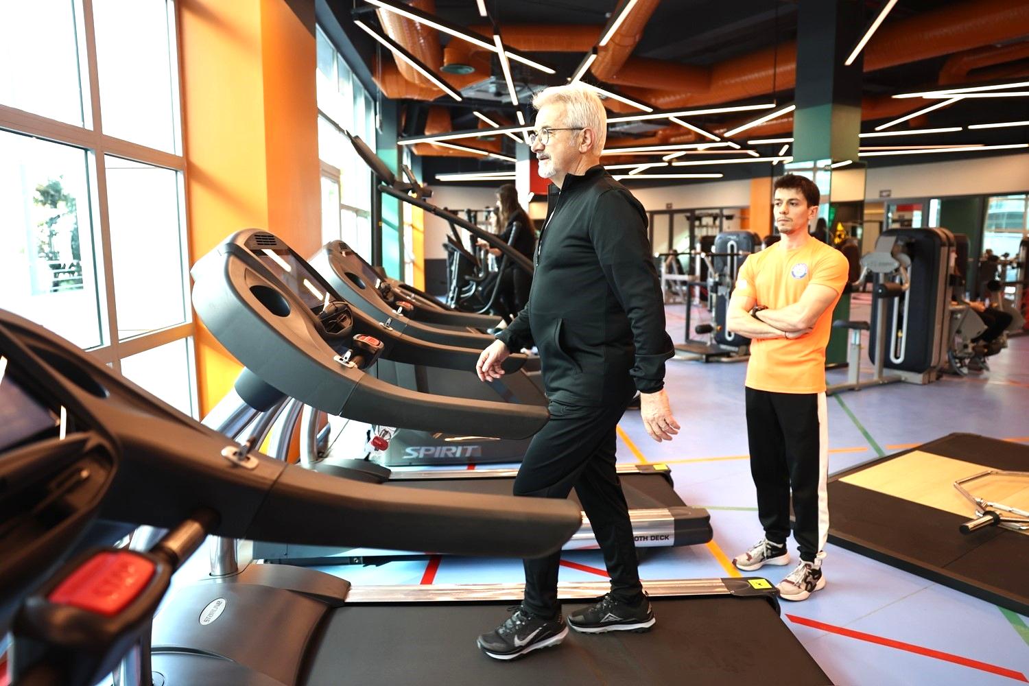 Nilüfer’e modern donanımlı fitness salonu
