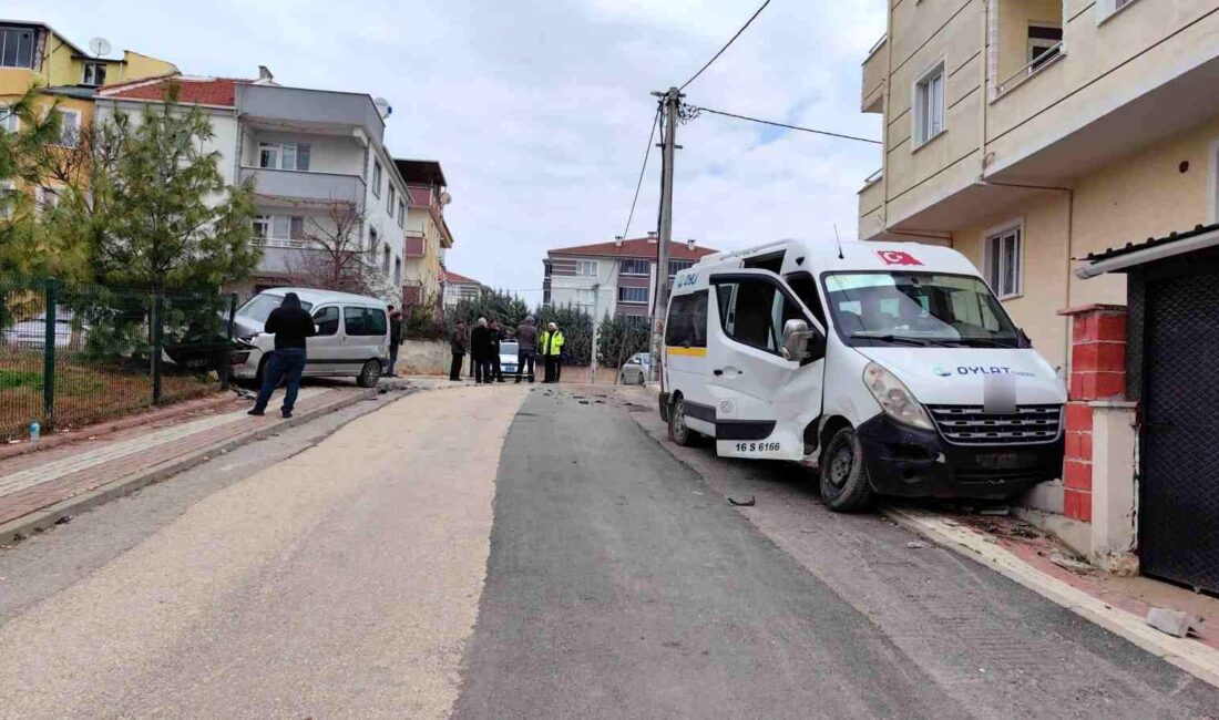 Bursa’nın İnegöl ilçesinde hafif