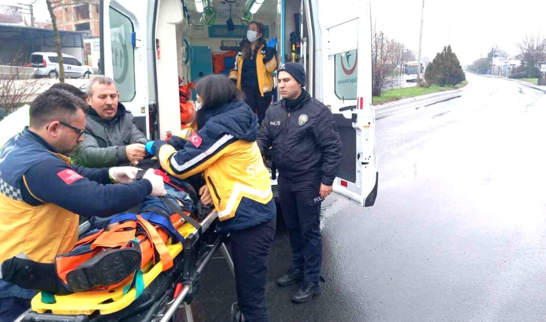 Tekirdağ Çorlu’da yoldan geçerken