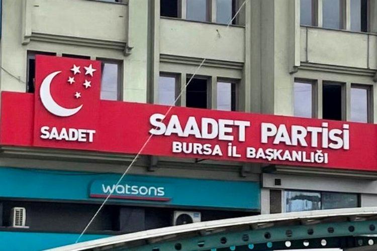 Saadet Partisi'nde yapılan temayüllerin