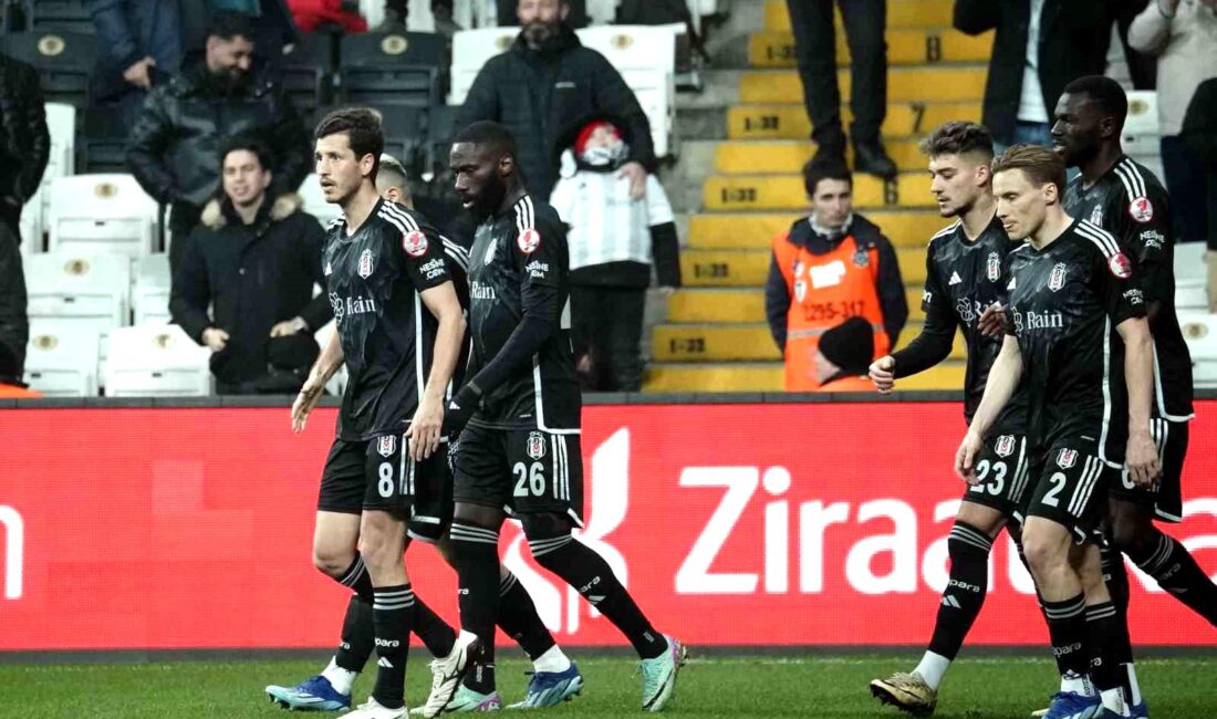 Beşiktaş’ta, Konyaspor müsabakasıyla birlikte