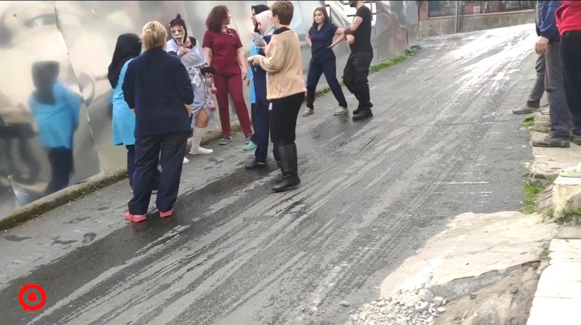 Şişli’de akılalmaz firar girişimi: Ameliyat kıyafetiyle hastaneden kaçmaya çalıştı