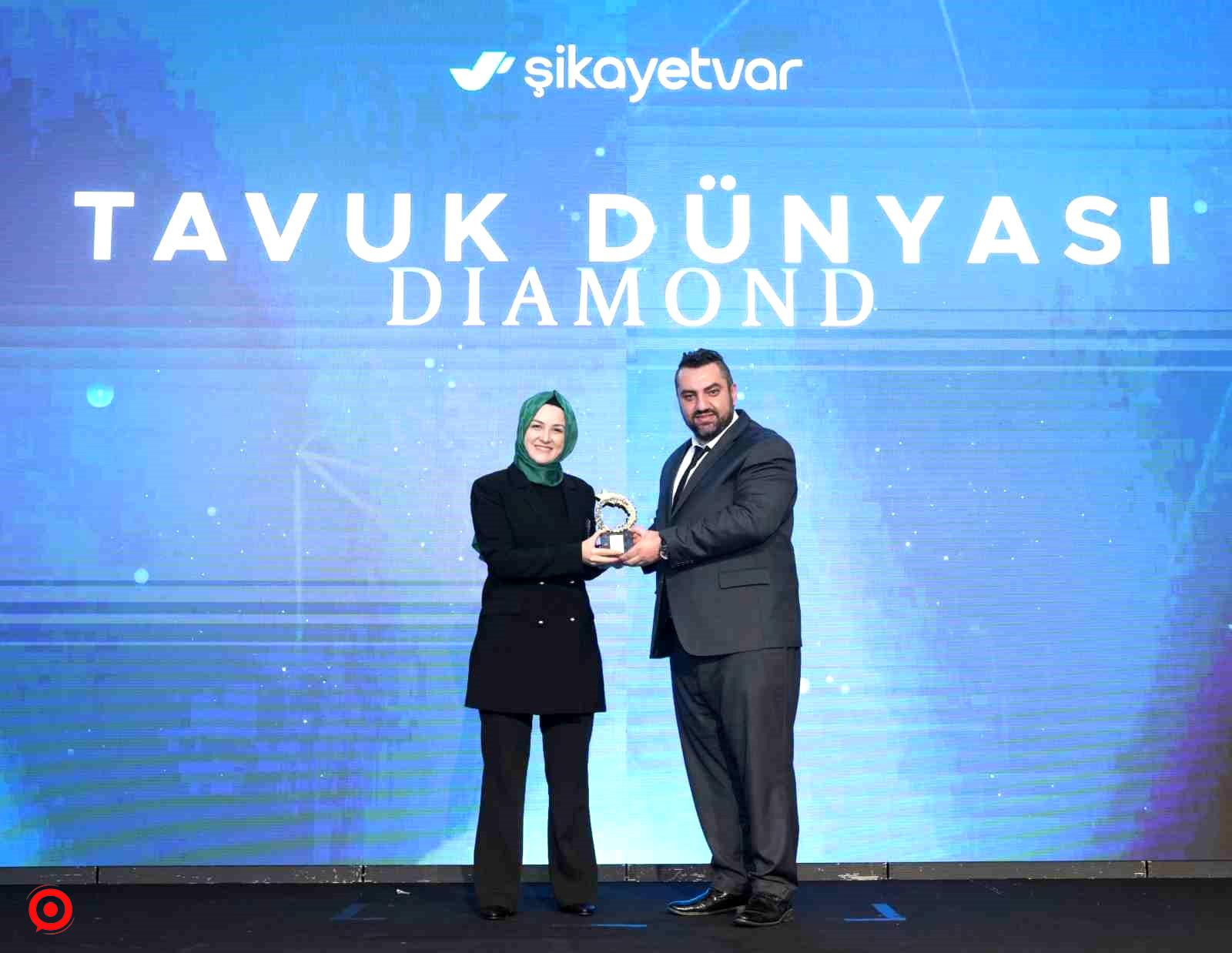 Tavuk Dünyası, ‘En İyi Müşteri Memnuniyeti Sağlayan Marka’ seçildi