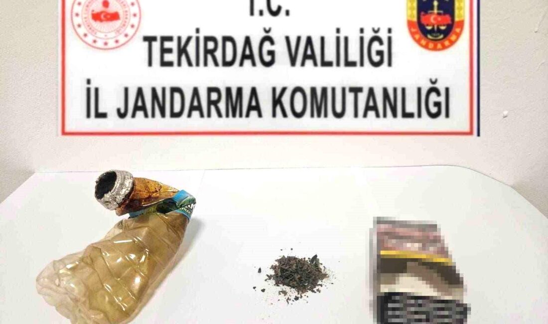 Tekirdağ’da jandarma ekiplerince yapılan