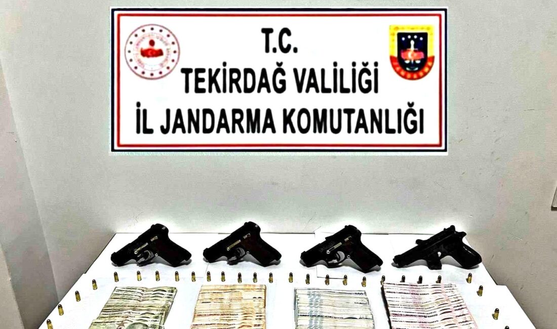 Tekirdağ’ın dört ilçesinde Jandarma