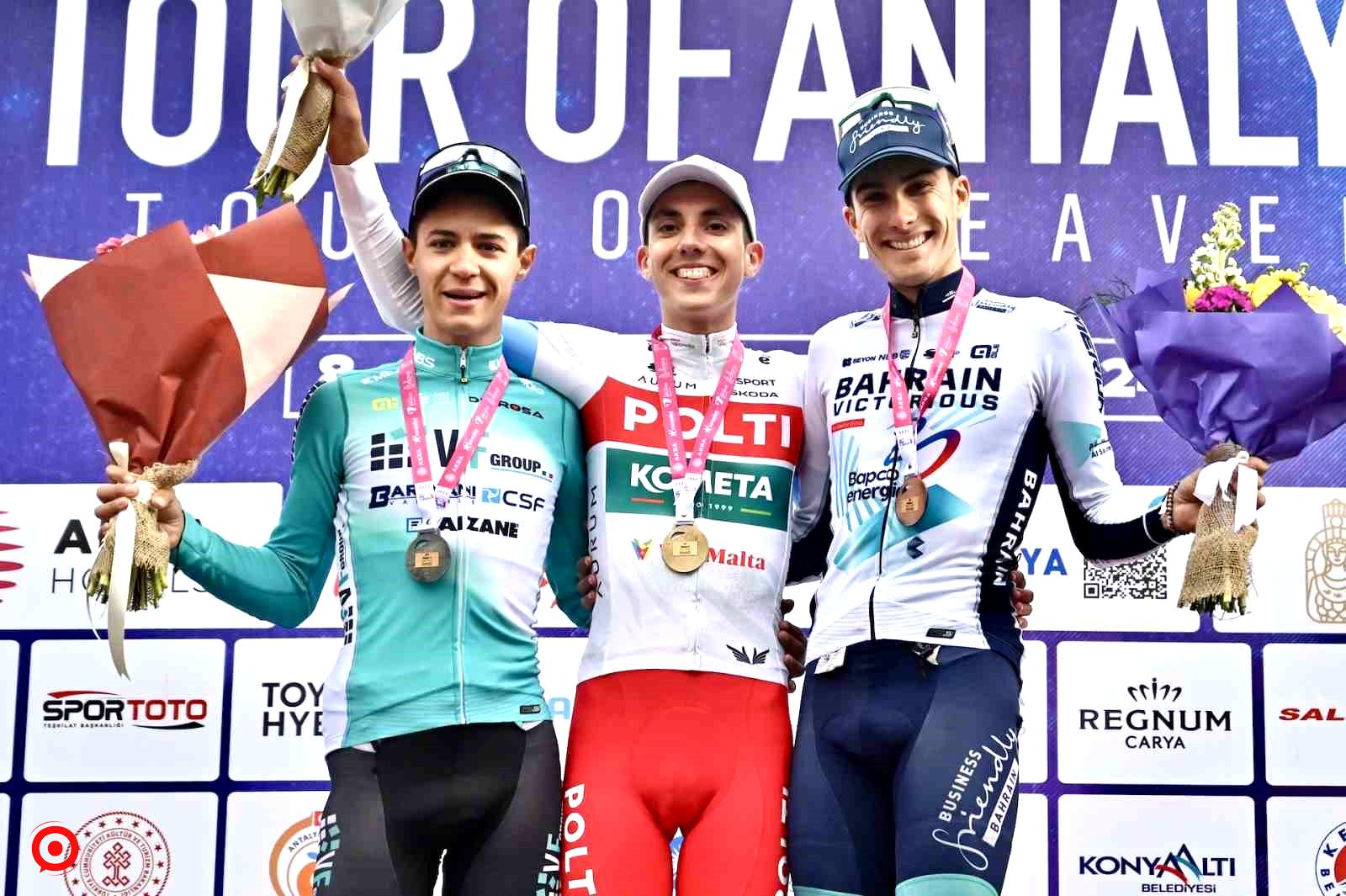 Tour of Antalya’da Kemer-Tahtalı tırmanış etabını Davide Piganzoli kazandı