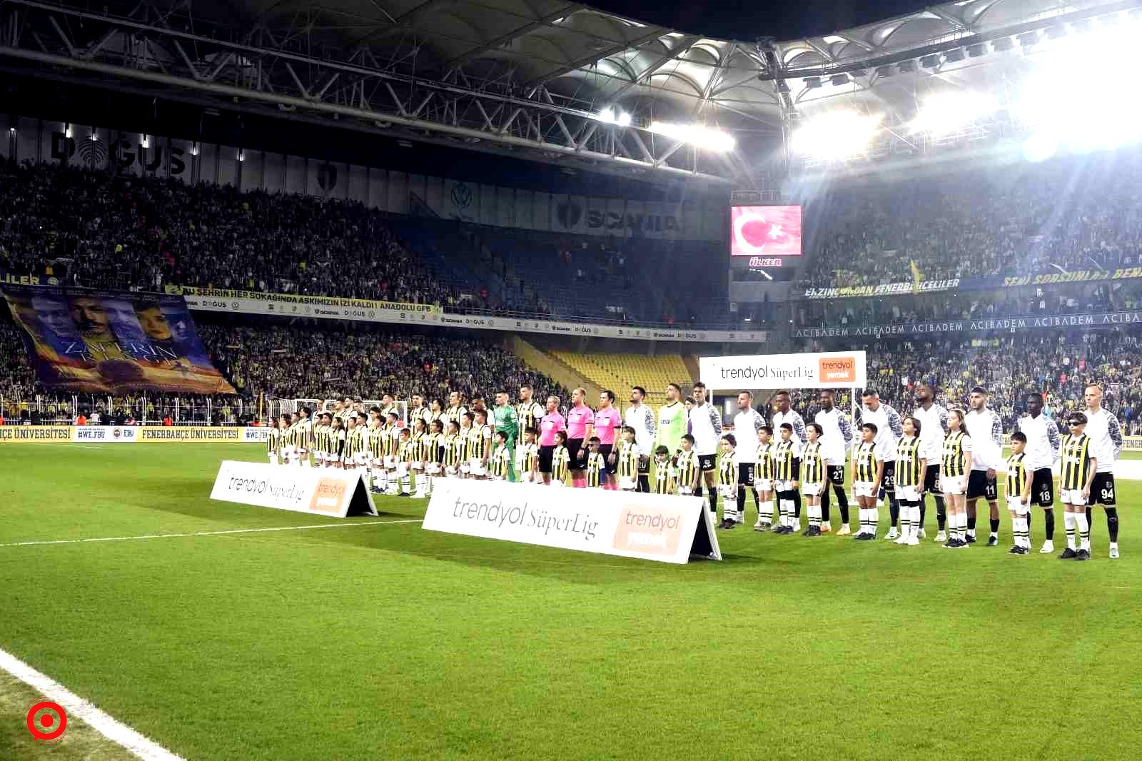 Trendyol Süper Lig: Fenerbahçe: 0 - Alanyaspor: 1 (Maç devam ediyor)
